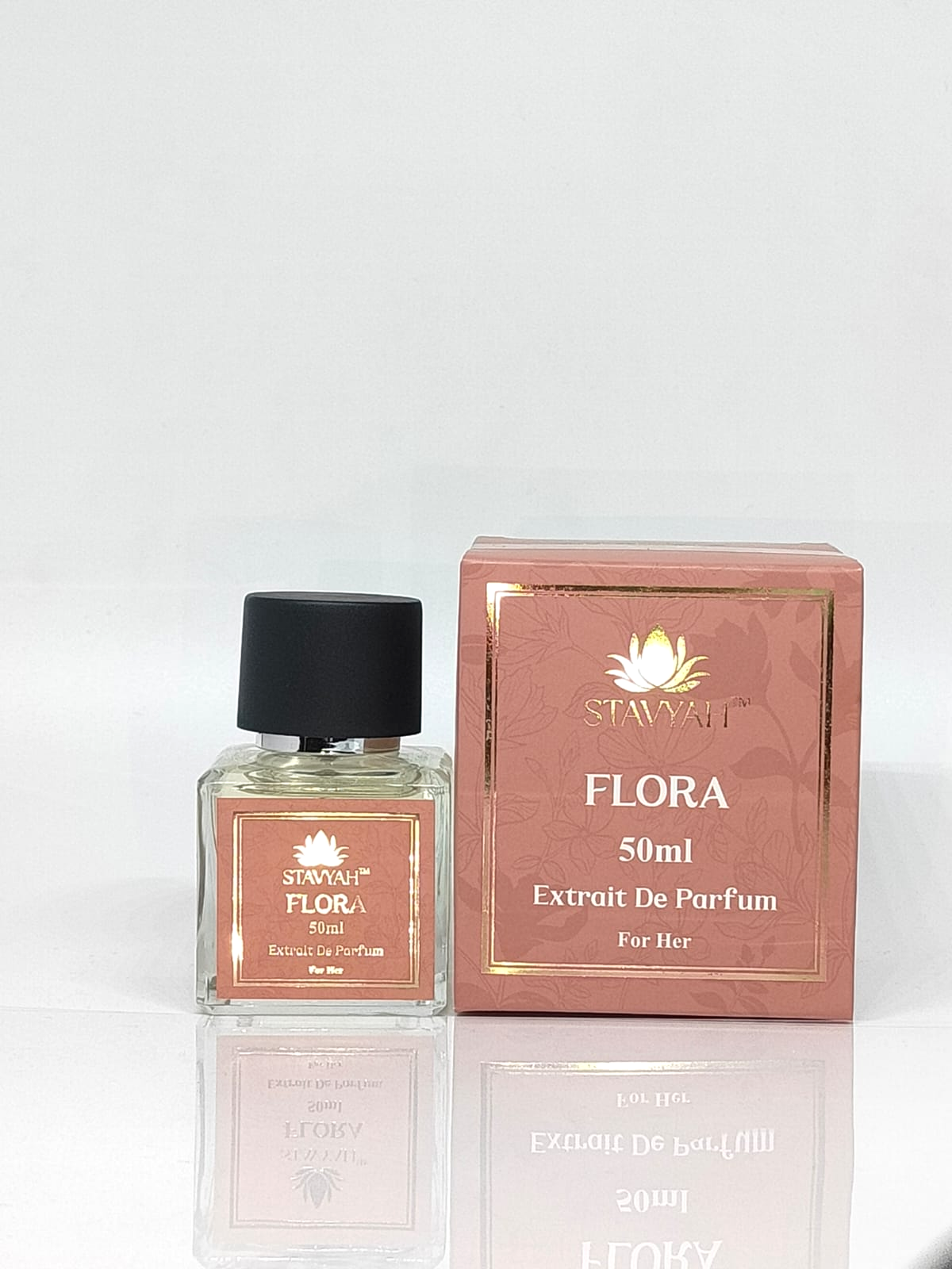STAVYAH Flora Extrait De Parfum | 50ml | Peony, Jasmine & Musk | Feminine Floral Elegance