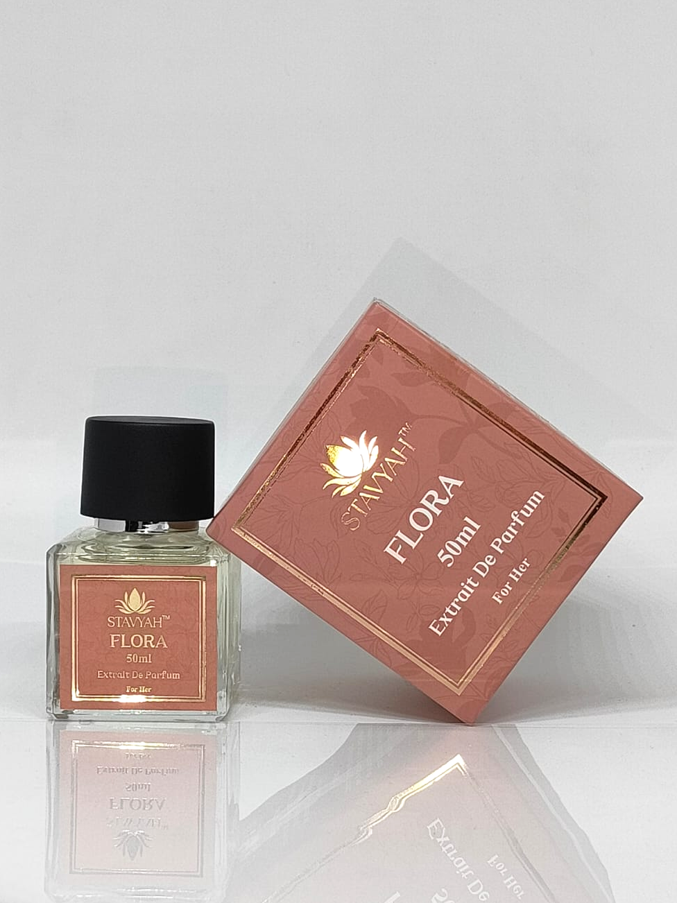 STAVYAH Flora Extrait De Parfum | 50ml | Peony, Jasmine & Musk | Feminine Floral Elegance - Image 2