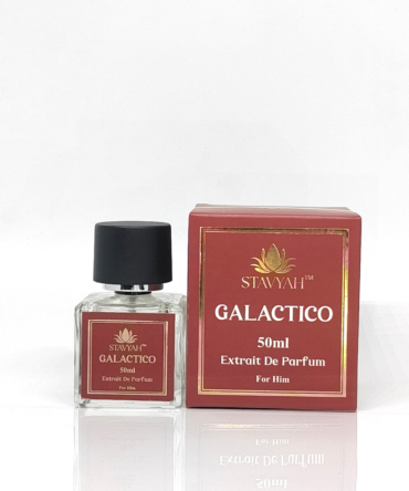 STAVYAH Galactico Extrait De Parfum | 50ml | Bergamot, Cinnamon & Amber | Mysterious Charismatic Men's Scent
