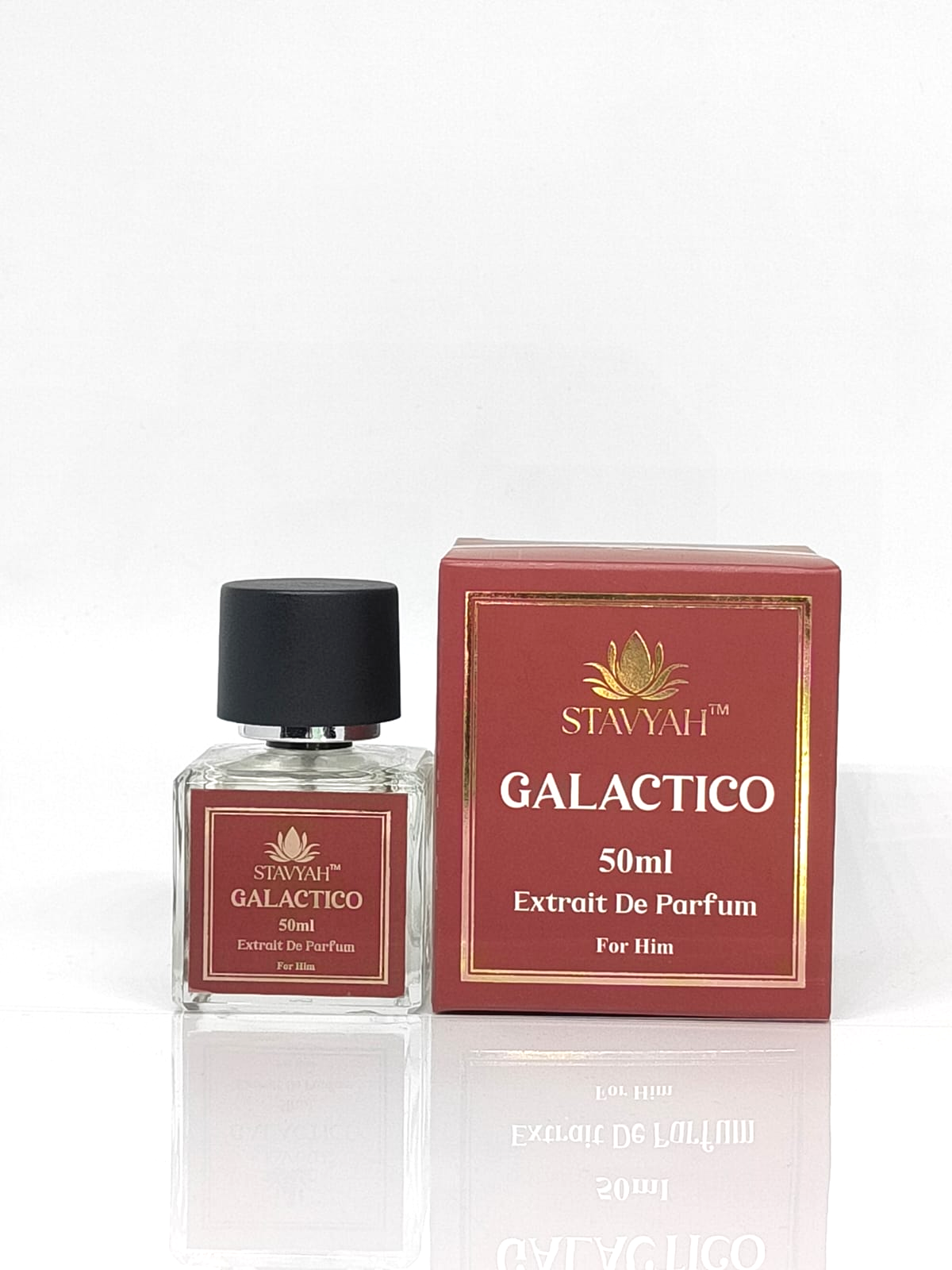 STAVYAH Galactico Extrait De Parfum | 50ml | Bergamot, Cinnamon & Amber | Mysterious Charismatic Men's Scent