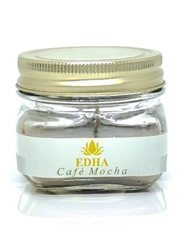 Café Mocha Mason Jar Candle | 100% Natural Soy Wax | 85g / 3oz