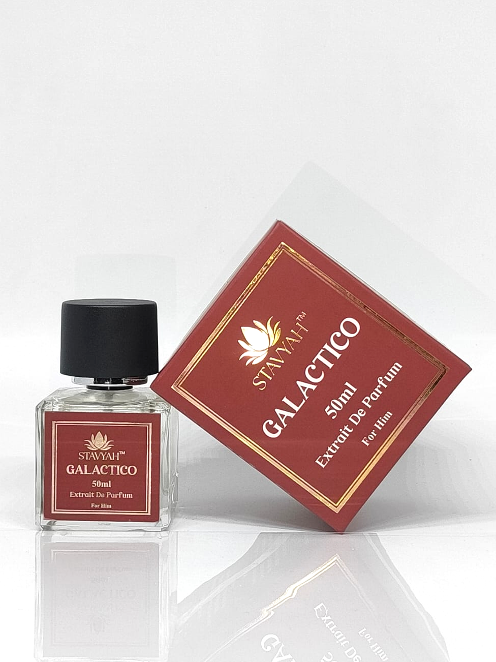 STAVYAH Galactico Extrait De Parfum | 50ml | Bergamot, Cinnamon & Amber | Mysterious Charismatic Men's Scent - Image 3